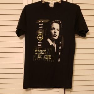 X-Files Agent Scully t-shirt, Men's Small black